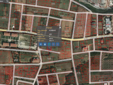 Land For Sale With 308 M2 Residential Zoning In A Rapidly Developing Region In Kumbağ
