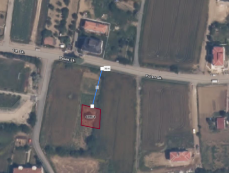 Land For Sale With 308 M2 Residential Zoning In A Rapidly Developing Region In Kumbağ