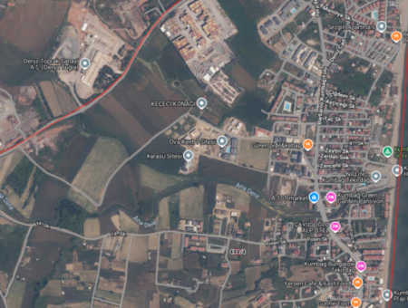 Land For Sale With 308 M2 Residential Zoning In A Rapidly Developing Region In Kumbağ