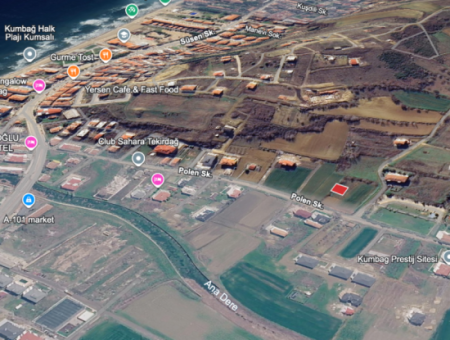 Land For Sale With 308 M2 Residential Zoning In A Rapidly Developing Region In Kumbağ
