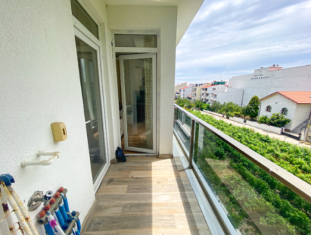 Kumbağ 2 1 Flat For Sale In A Residential Building With Elevator Close To The Sea
