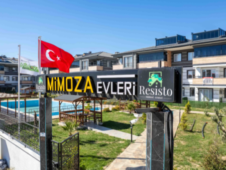 Furnished Luxury 1 1 Garden Floor Flat For Rent In Kumbağ Pool Site
