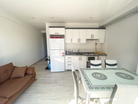 Furnished Luxury 1 1 Garden Floor Flat For Rent In Kumbağ Pool Site