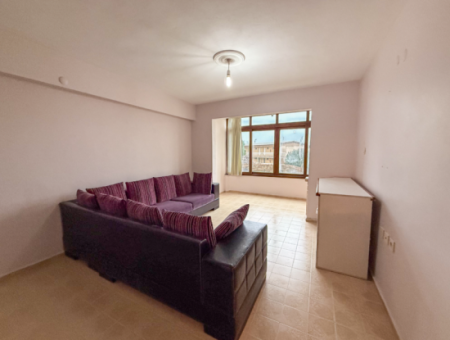 1 1 Flat For Sale With Garden Close To The Sea On Kumbağ Main Street