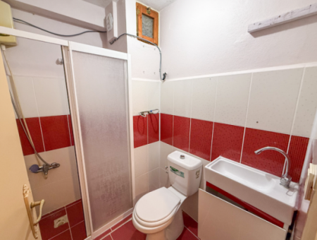 1 1 Flat For Sale With Garden Close To The Sea On Kumbağ Main Street