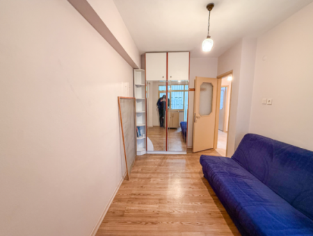 1 1 Flat For Sale With Garden Close To The Sea On Kumbağ Main Street