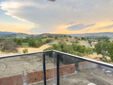 2 1 Flat For Sale With Sea And Nature View In A Site With Kumbağ Pool