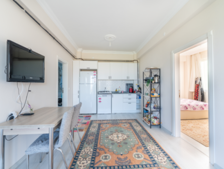 2 1 Flats For Sale In Kumbağ New And Inhabited Building With Spacious Furnished