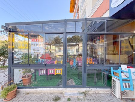 Shop For Rent Opposite The School On The Busy Street In Kumbağ