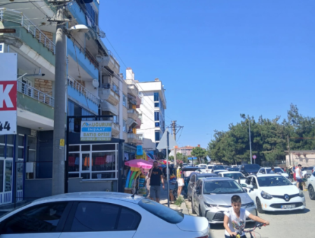 100 M2 Shop For Sale Opposite The School On The Busy Main Street In Kumbağ