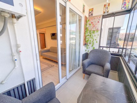 Furnished 1 1 Flat For Sale In A Complex Close To The Sea With Aquapark And Pool