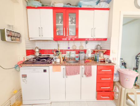 1 1 Flat With Garden For Sale In A Central Location In Kumbağ