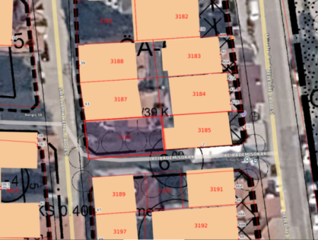 Corner Adjacent Zoned Land For Sale On Kumbağ Market Street