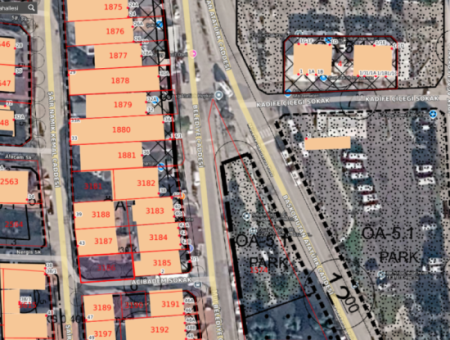 Corner Adjacent Zoned Land For Sale On Kumbağ Market Street
