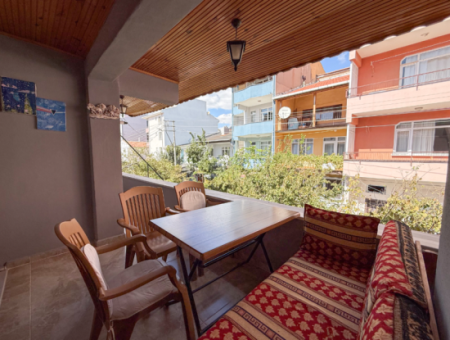 Very Spacious Fully Furnished 2 1 Flat For Sale On Kumbağ Market Street