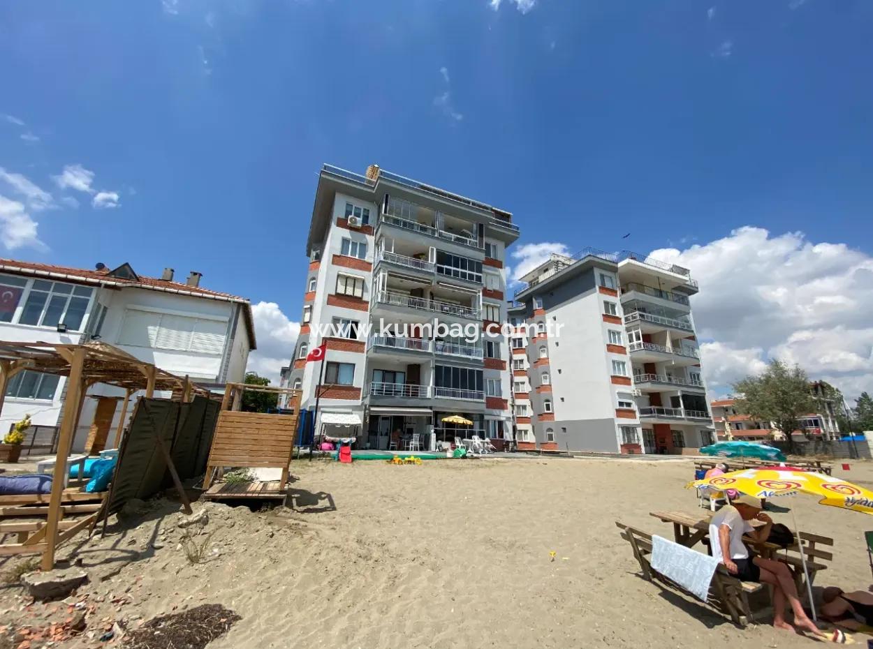 Kumbağ Denize Sıfır Site İçerisinde Sezonluk Kiralık 2+1 Yazlık