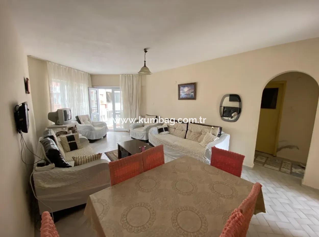 Kumbağ Denize Sıfır Site İçerisinde Sezonluk Kiralık 2+1 Yazlık