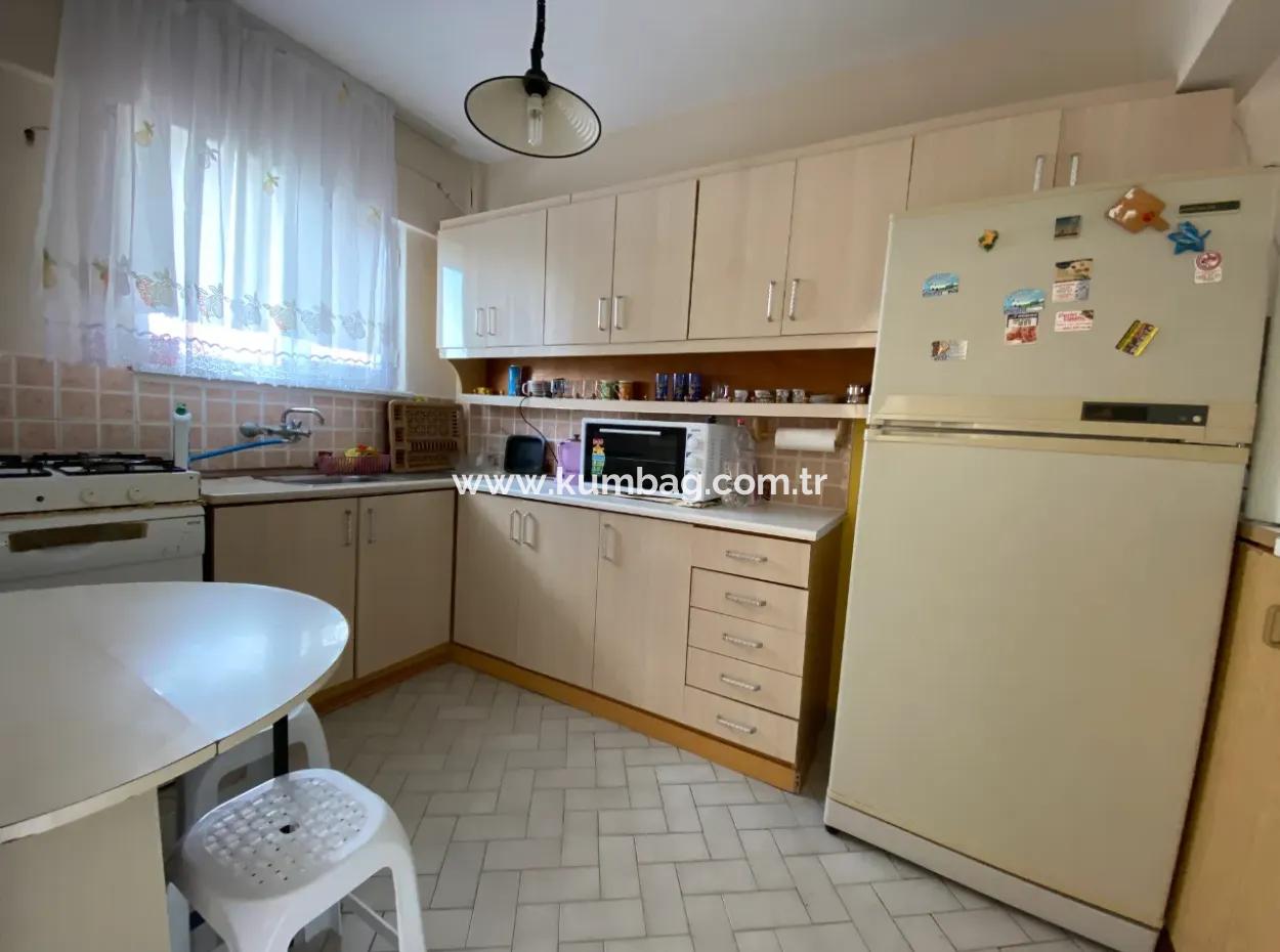 Kumbağ Denize Sıfır Site İçerisinde Sezonluk Kiralık 2+1 Yazlık