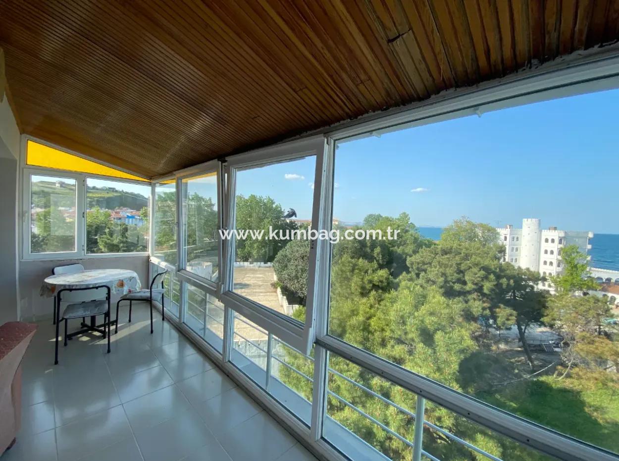 Kumbağ Deniz Manzaralı Site İçerisinde Sezonluk Kiralık 2+1 (Komisyonsuz)