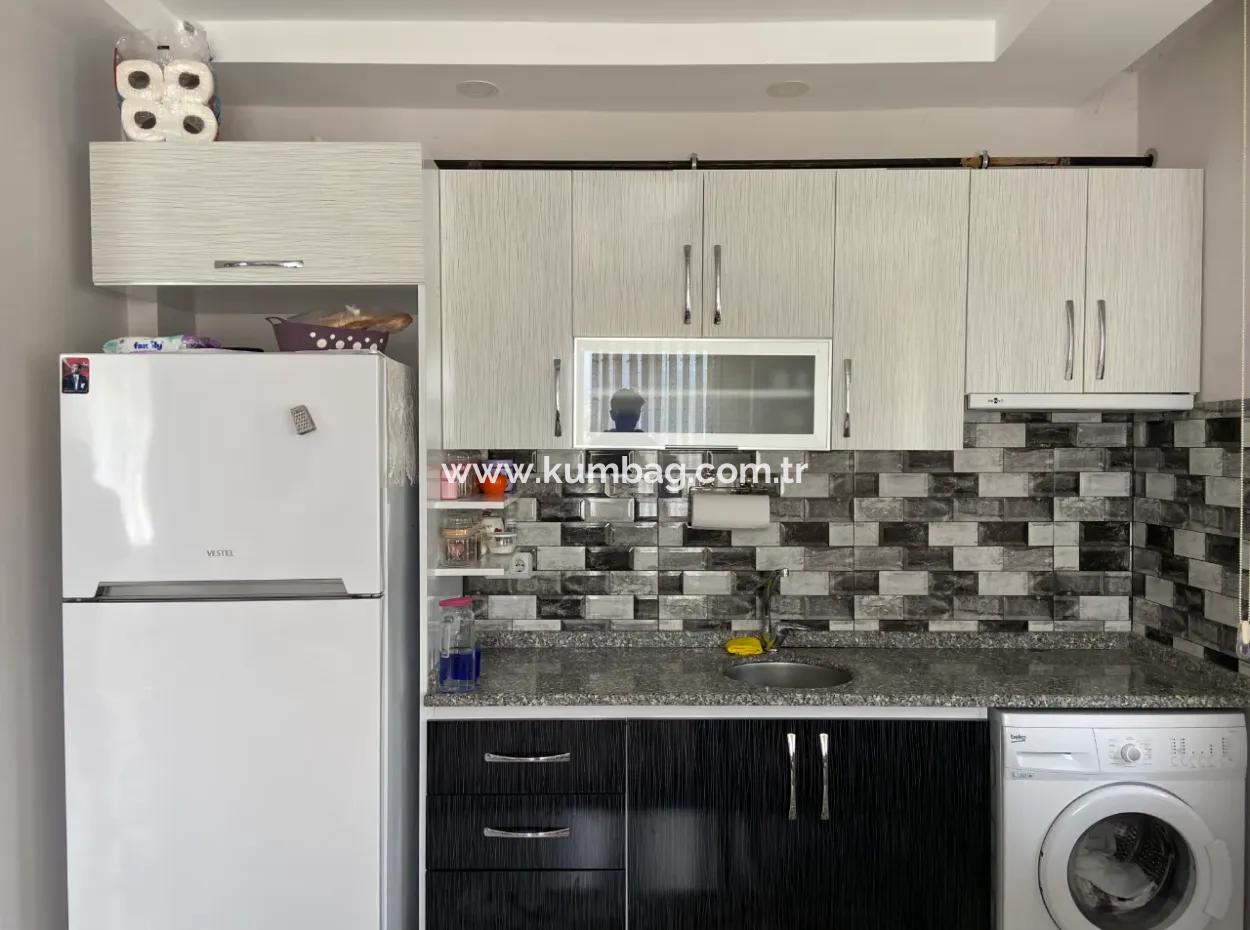 Kumbağ Gündal Plajı Mevkii Satılık Eşyalı 1+1 Daire