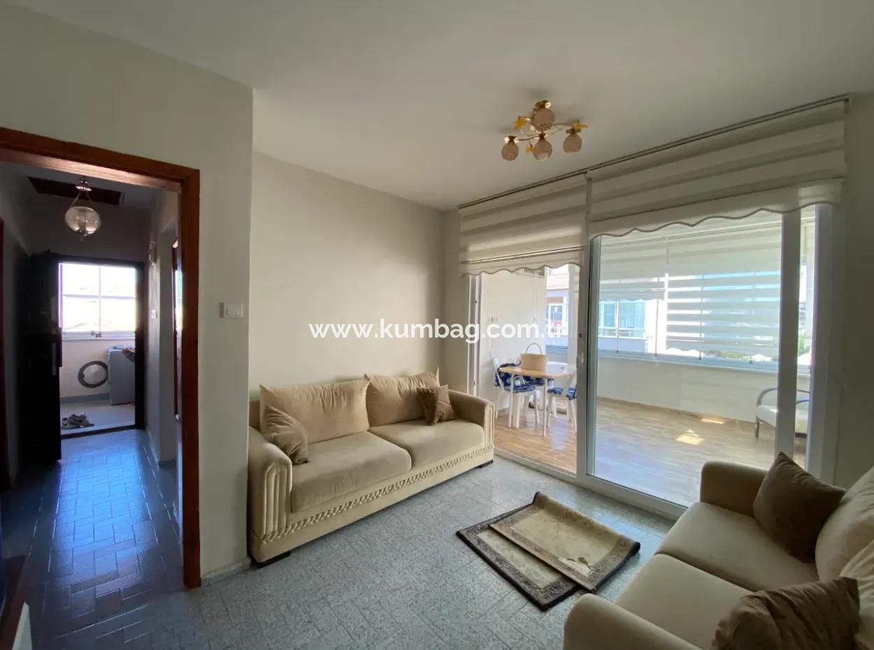 Kumbağ Yolun Deniz Tarafında Eşyalı Kiralık 2+1 Daire