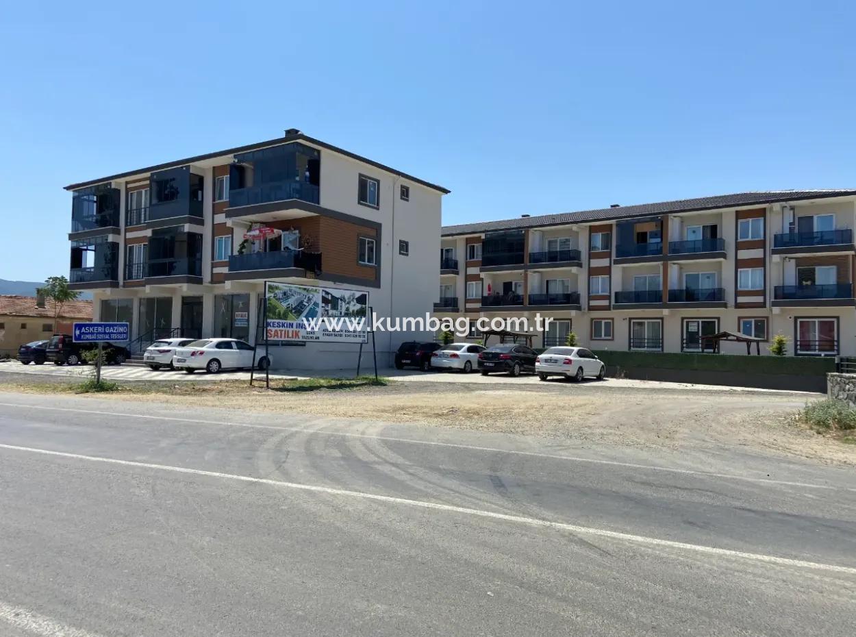 Tekirdağ Kumbağ'da Ana Cadde Üzeri Yeni Binada Kiralık 2+1 Daire