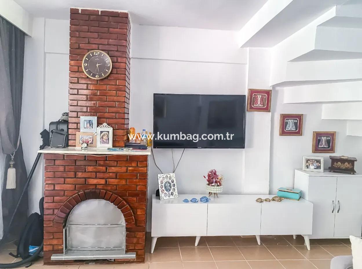 Kumbağ Merkezde Denize Ve Ana Caddeye Sıfır Site İçerisinde Kiralık 3+1 Villa