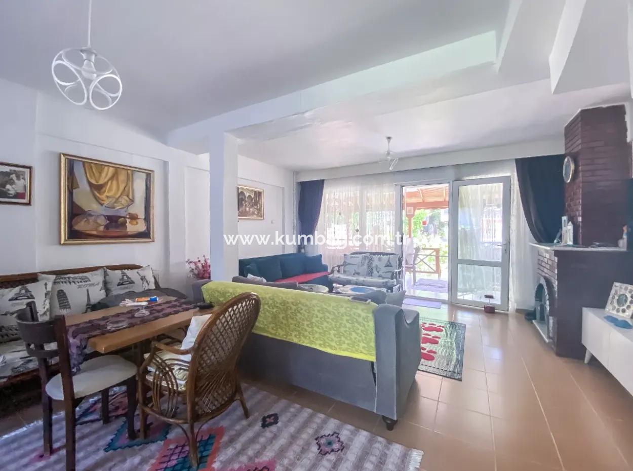 Kumbağ Merkezde Denize Ve Ana Caddeye Sıfır Site İçerisinde Kiralık 3+1 Villa