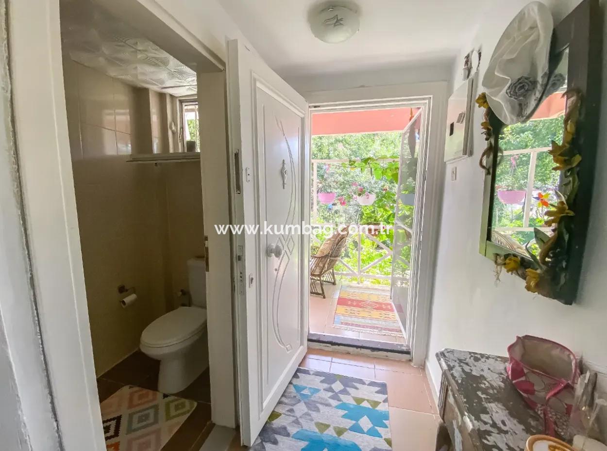 Kumbağ Merkezde Denize Ve Ana Caddeye Sıfır Site İçerisinde Kiralık 3+1 Villa
