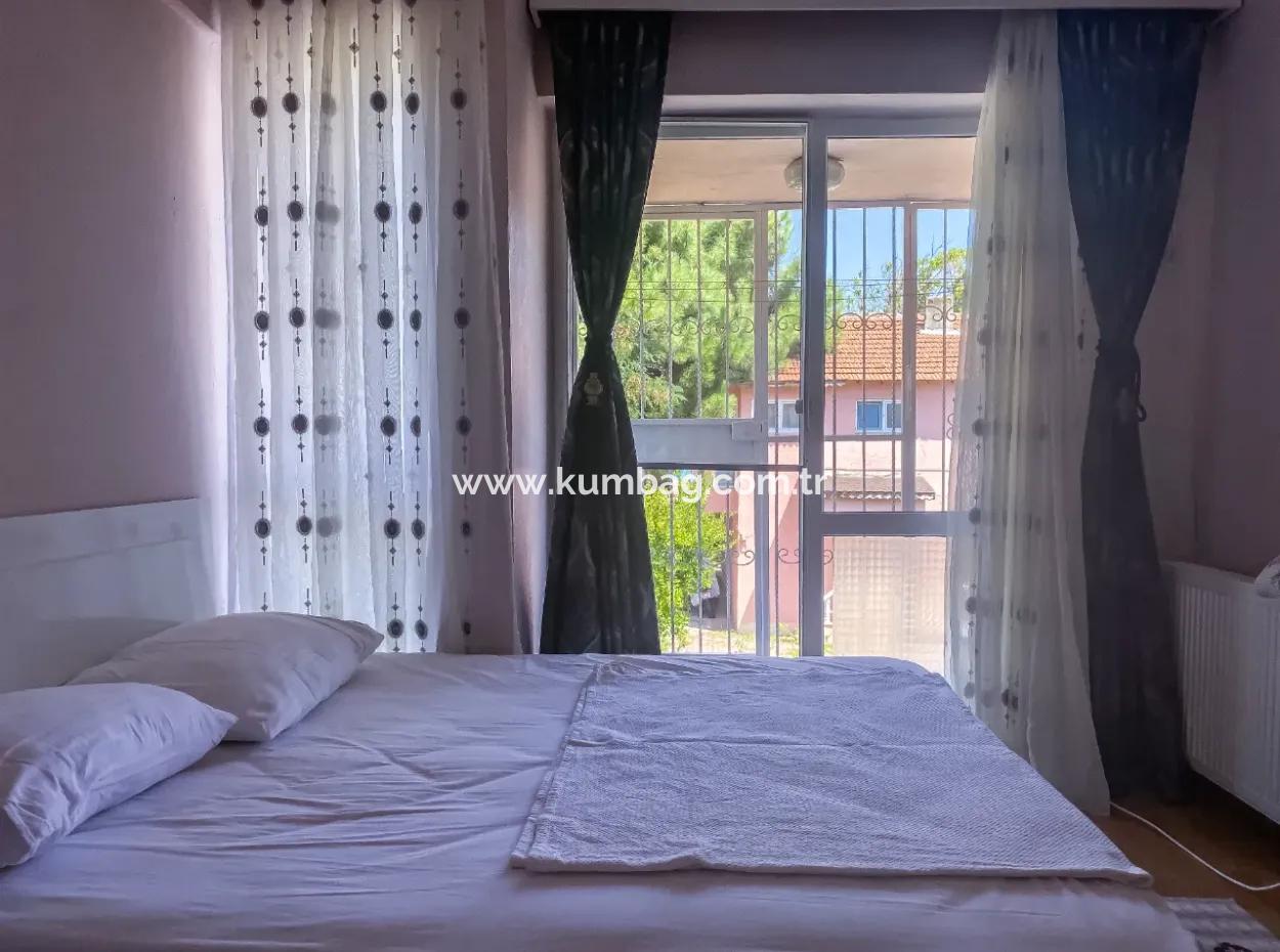 Kumbağ Merkezde Denize Ve Ana Caddeye Sıfır Site İçerisinde Kiralık 3+1 Villa
