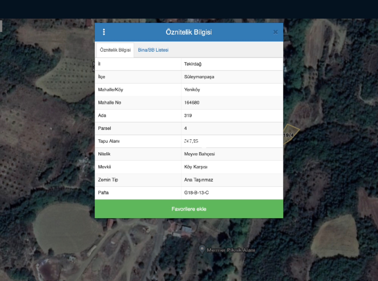 Yeniköy'de Yerleşim Alanı İçerisinde Satılık Meyve Bahçesi