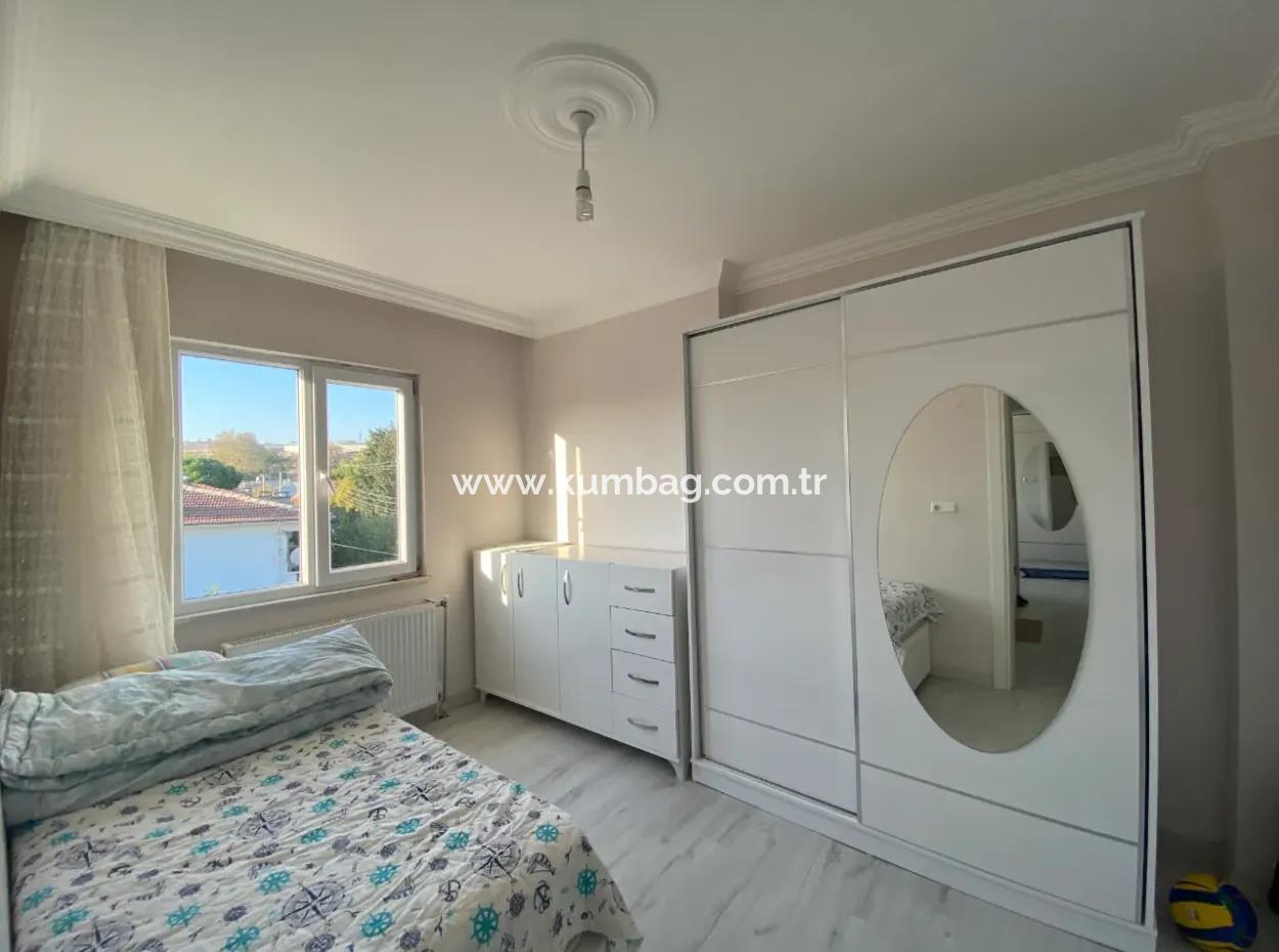 Kumbağ Gündal Plajı Mevkiinde Eşyalı Kiralık 2+1 Daire