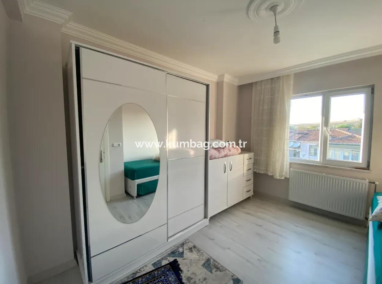 Kumbağ Gündal Plajı Mevkiinde Eşyalı Kiralık 2+1 Daire