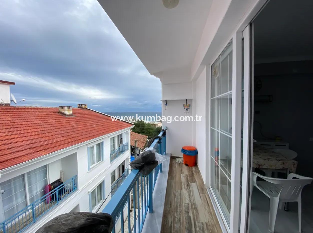 Kumbağ Deniz Manzaralı Yeni Binada Kiralık 2+1 Daire