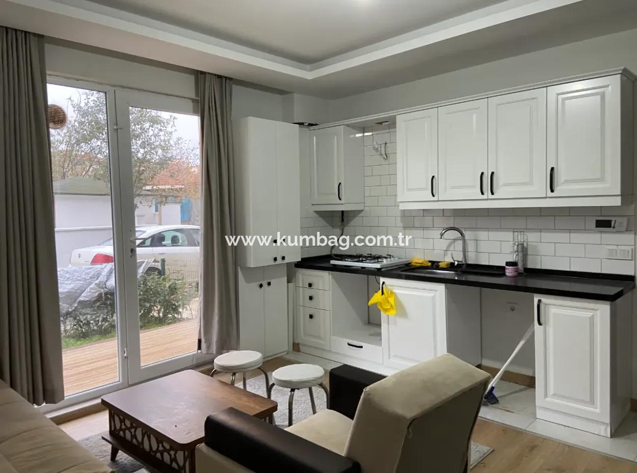 Kumbağ Havuzlu Ve Bahçeli Eşyalı 2+1 Kiralık Daire
