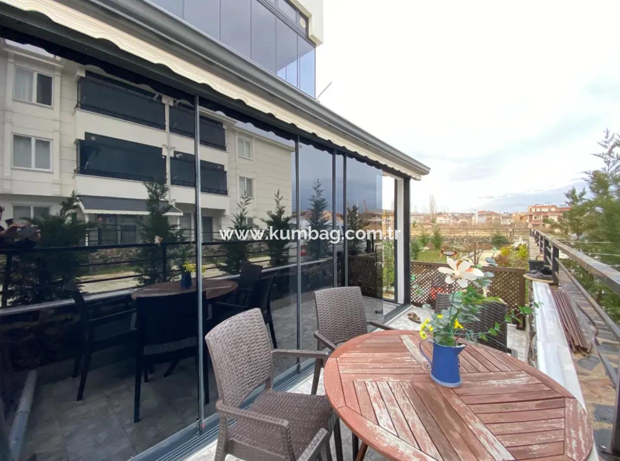 Kumbağ Havuzlu Aquaparklı Sitede Bahçe Katı Sezonluk Kiralık 1+1 Daire