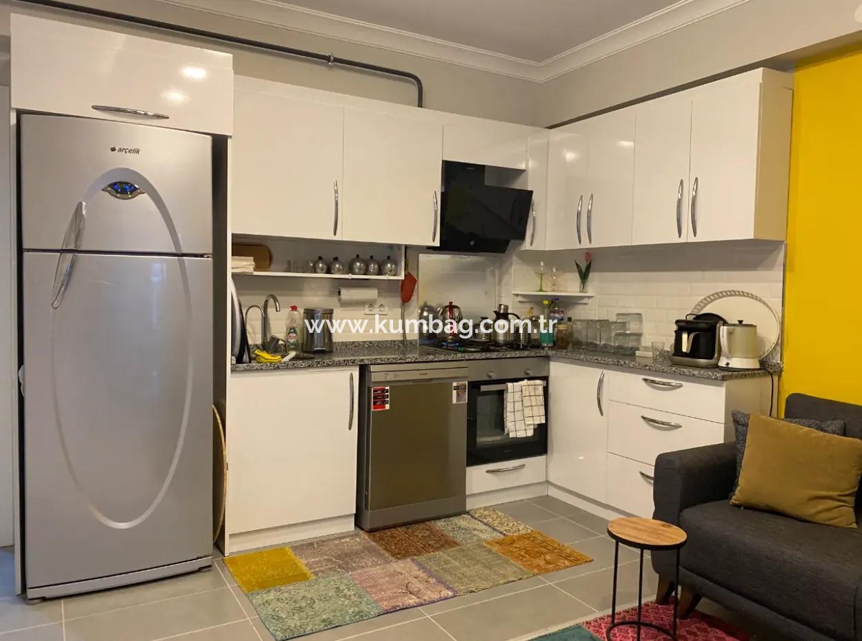 Kumbağ Havuzlu Aquaparklı Sitede Bahçe Katı Sezonluk Kiralık 1+1 Daire