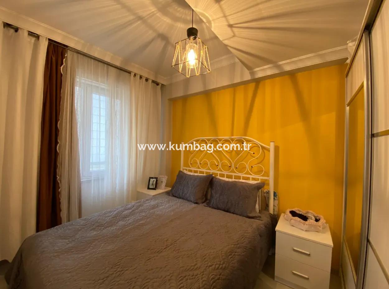 Kumbağ Havuzlu Aquaparklı Sitede Bahçe Katı Sezonluk Kiralık 1+1 Daire