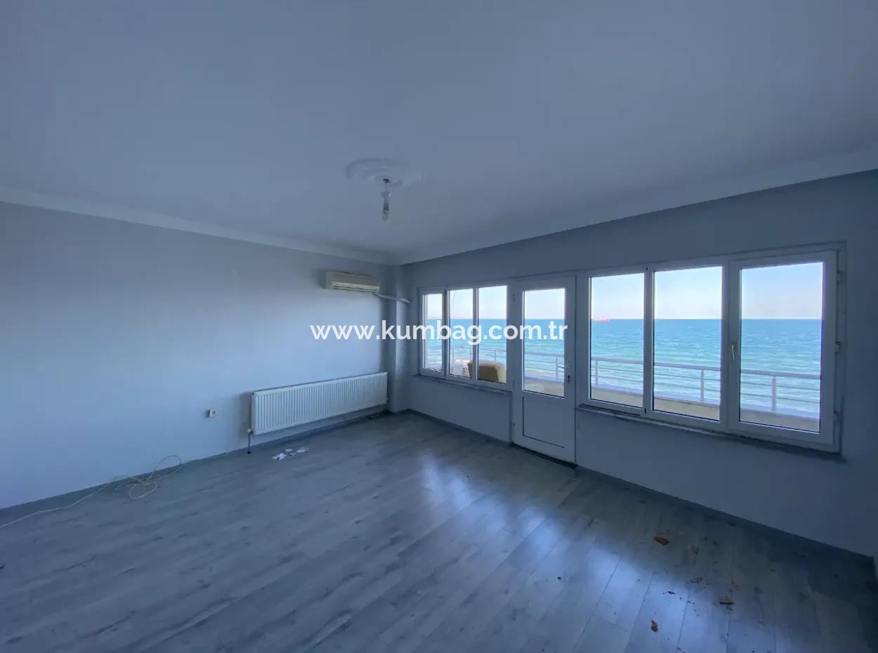 Kumbağ Mah. Denize Sıfır Ayrı Mutfaklı Kiralık 1+1 Daire