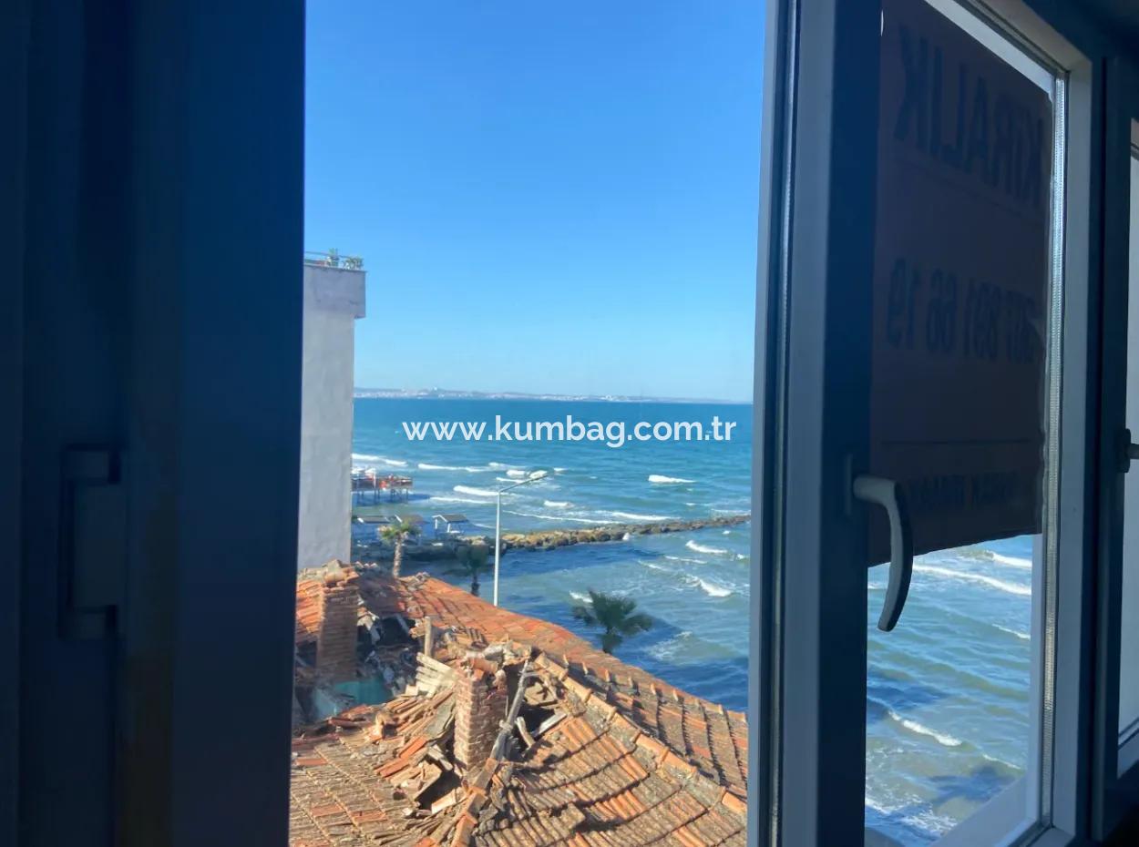 Kumbağ Mah. Denize Sıfır Ayrı Mutfaklı Kiralık 1+1 Daire