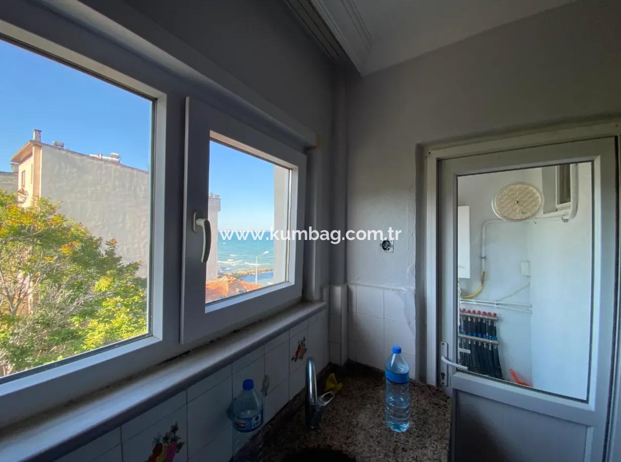 Kumbağ Mah. Denize Sıfır Ayrı Mutfaklı Kiralık 1+1 Daire