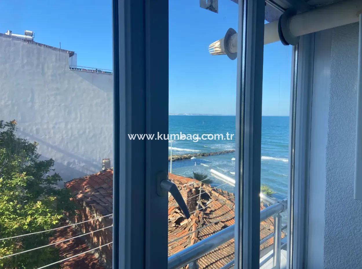 Kumbağ Mah. Denize Sıfır Ayrı Mutfaklı Kiralık 1+1 Daire