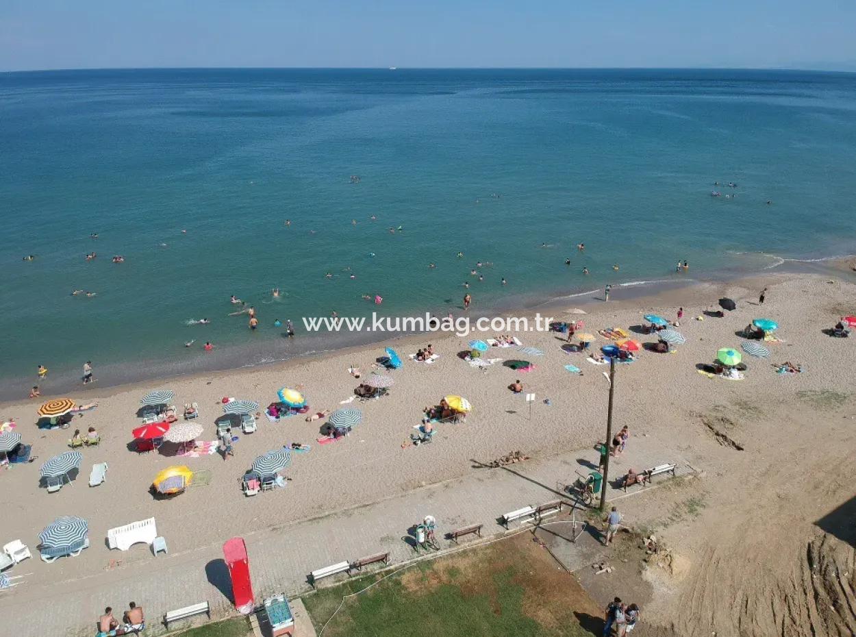 Denize Sıfır Havuzlu Site İçerisinde Sezonluk Kiralık 2+1 Daire