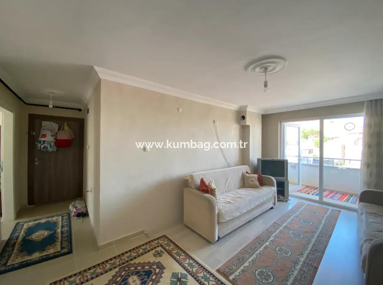 Kumbağ Merkezi Konumda Eşyalı Yaz-Kış Kiralık 2+1 Daire