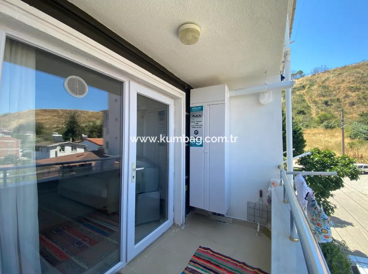 Kumbağ Merkezi Konumda Eşyalı Yaz-Kış Kiralık 2+1 Daire