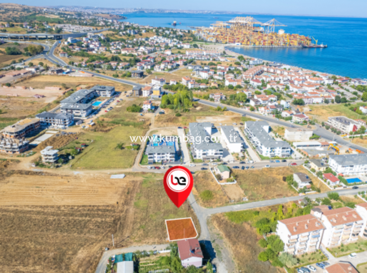 Kumbağ'da Köşe Parsel Konut İmarlı 270 M2 Tek Tapu Satılık Arsa