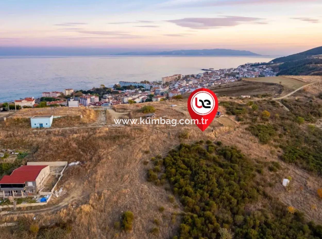 Kumbağ'da Konut İmarlı 370M2 Manzaralı İnşaata Hazır Arsa