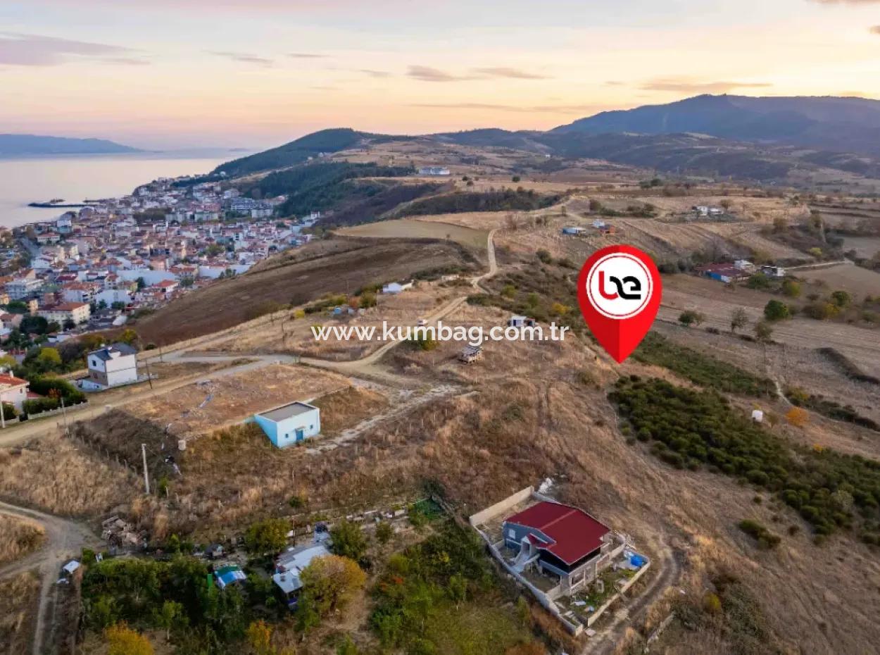 Kumbağ'da Konut İmarlı 370M2 Manzaralı İnşaata Hazır Arsa