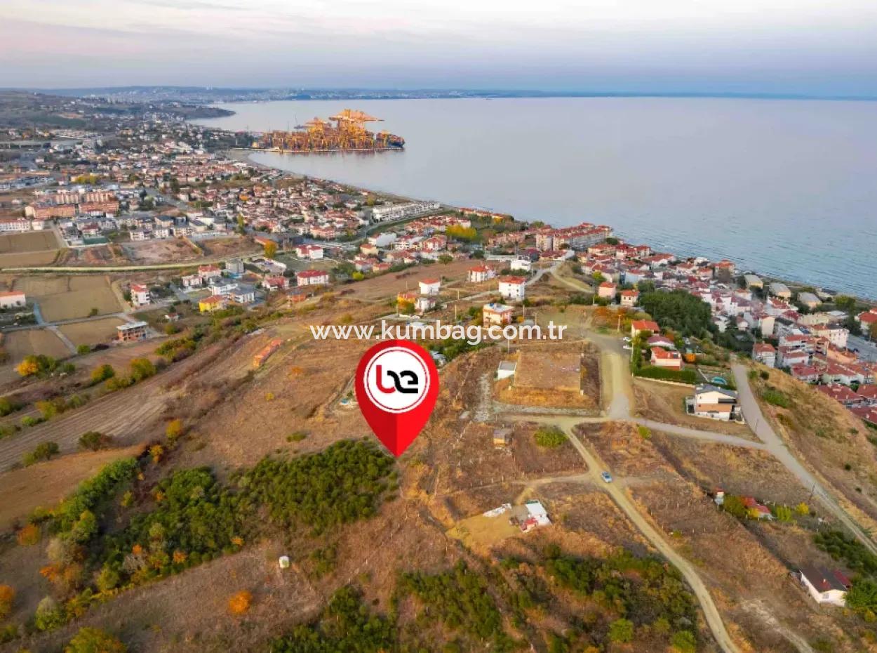 Kumbağ'da Konut İmarlı 370M2 Manzaralı İnşaata Hazır Arsa