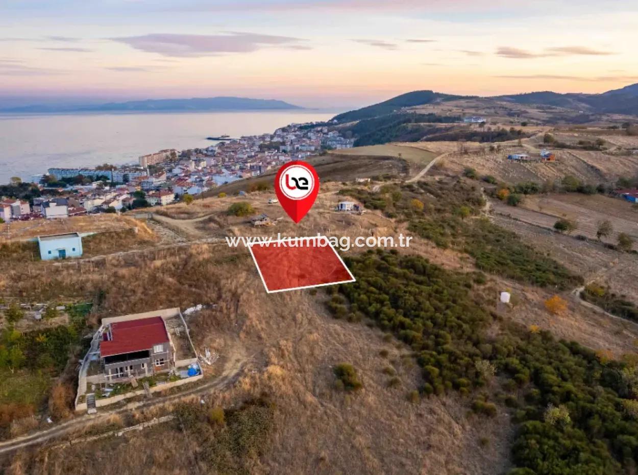 Kumbağ'da Konut İmarlı 360M2 İnşaata Hazır Manzaralı Arsa